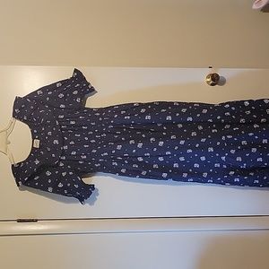 Full length peasant dress